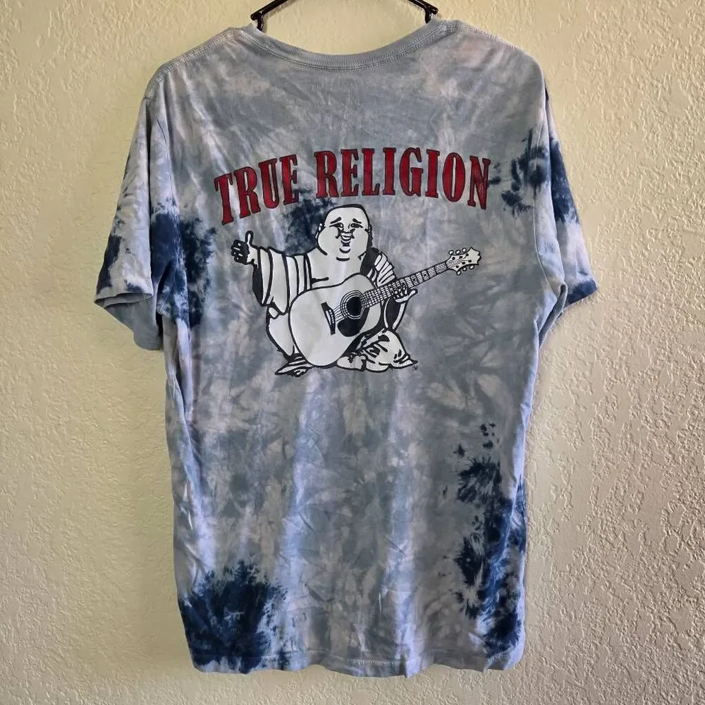 True Religion Tie Dye Big Buddha T-shirt